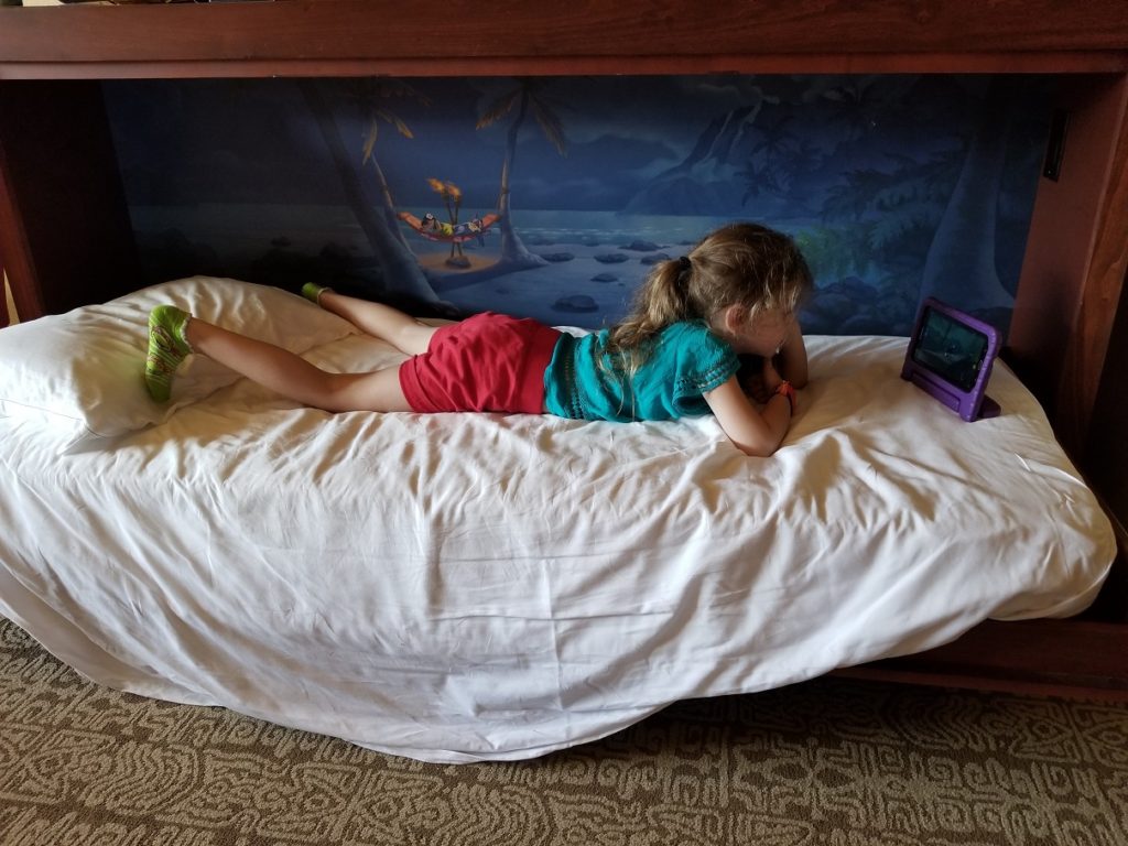 Polynesian Pull Down Bed