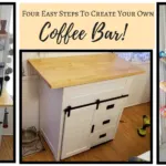 DIY: Four Easy Steps To Create Your Own Coffee Bar! | #Coffee #DIY