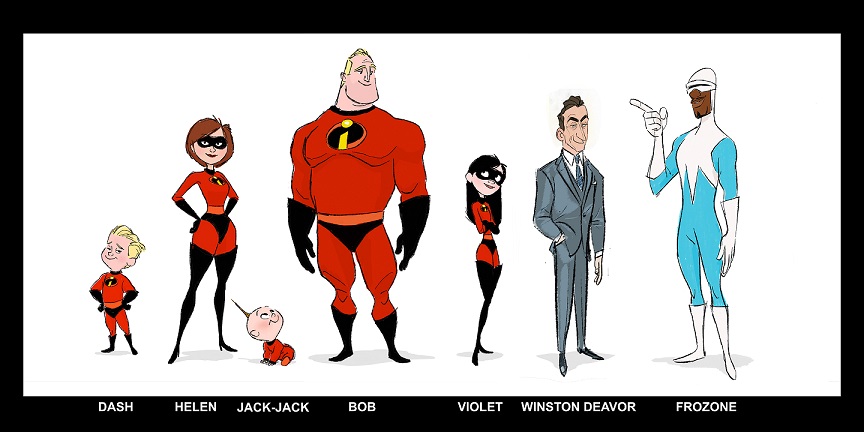 INCREDIBLES 2 Costumes