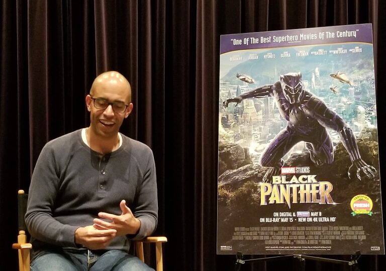Black Panther Executive Producer Nate Moore Talks Easter Eggs, Casting, & More!
