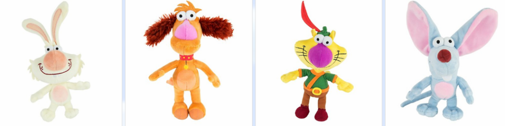 nature cat plushes TOMY