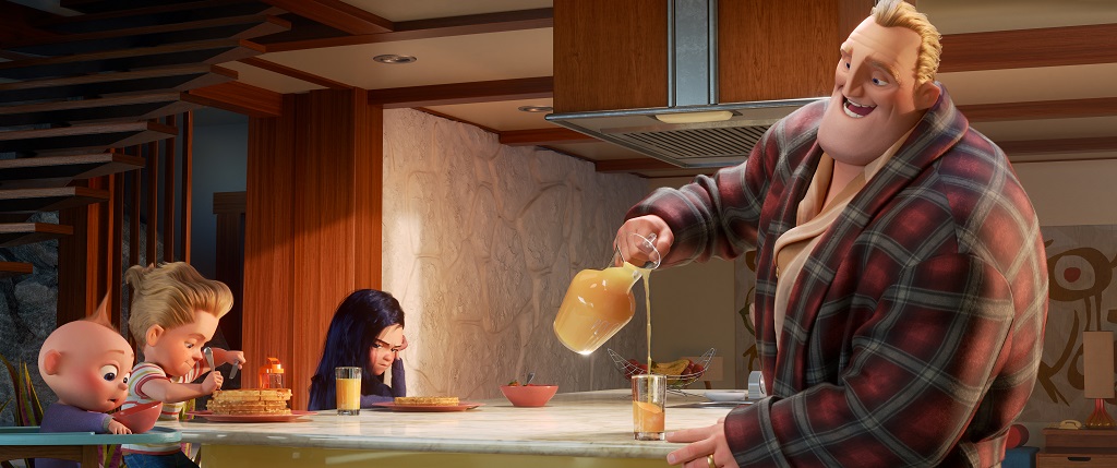 INCREDIBLES 2 Bob Parr Parenting