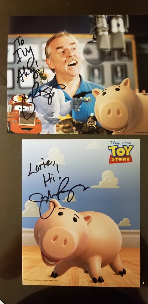 John Ratzenberger Autographed Photos
