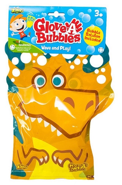 dinosaur glove-a-bubble