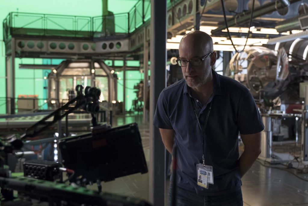 Ant-Man and The Wasp Peyton Reed on set 