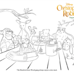 Grab Your FREE Printable Disney’s Christopher Robin Coloring Pages & Activities | #ChristopherRobin
