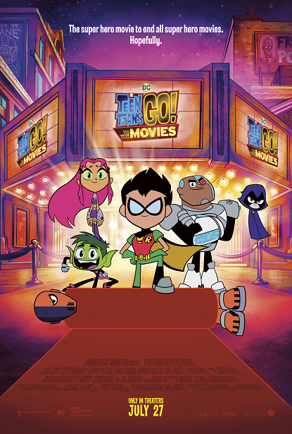 Teen Titans GO to the movies poster