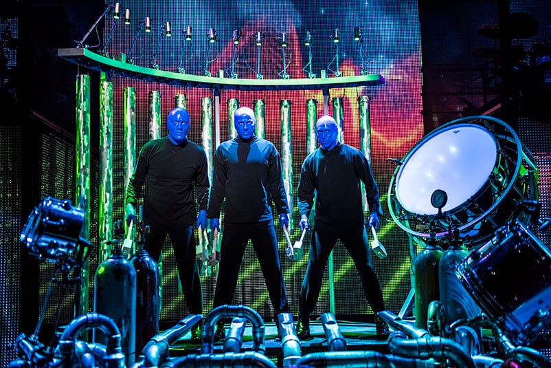 orlando vacation blue man group