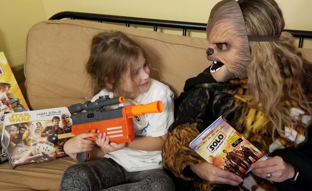 Solo Movie Night games blaster