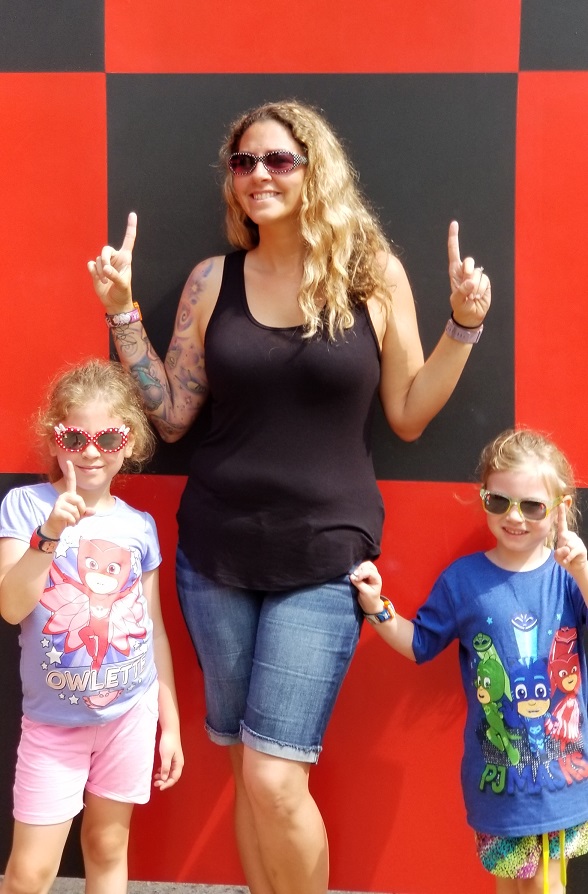Toy Story Land Checkerboard Wall