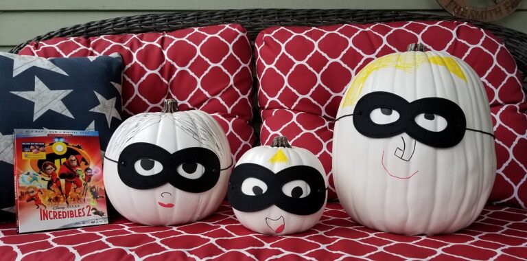 How to Make an Incredibles Pumpkin + More Incredible Halloween Tips!