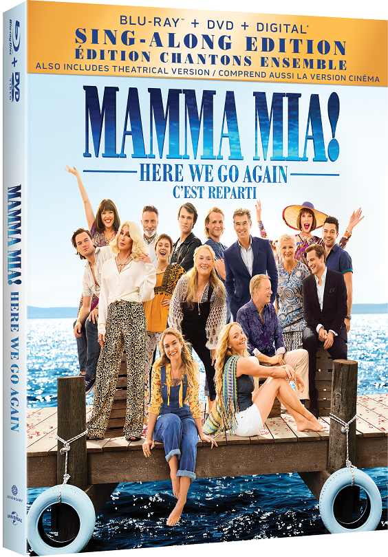 mama mia here we go again blu-ray