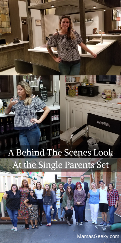 A Behind The Scenes Look At the Single Parents Set