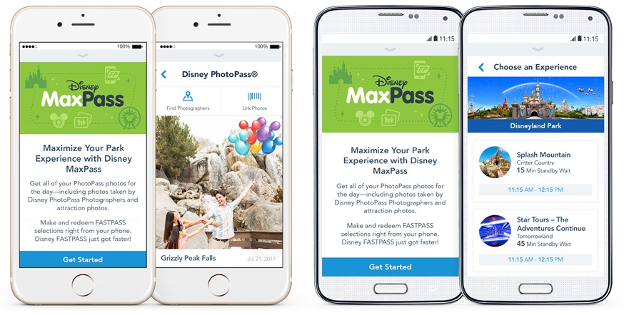 Disney MaxPass is easy to use!