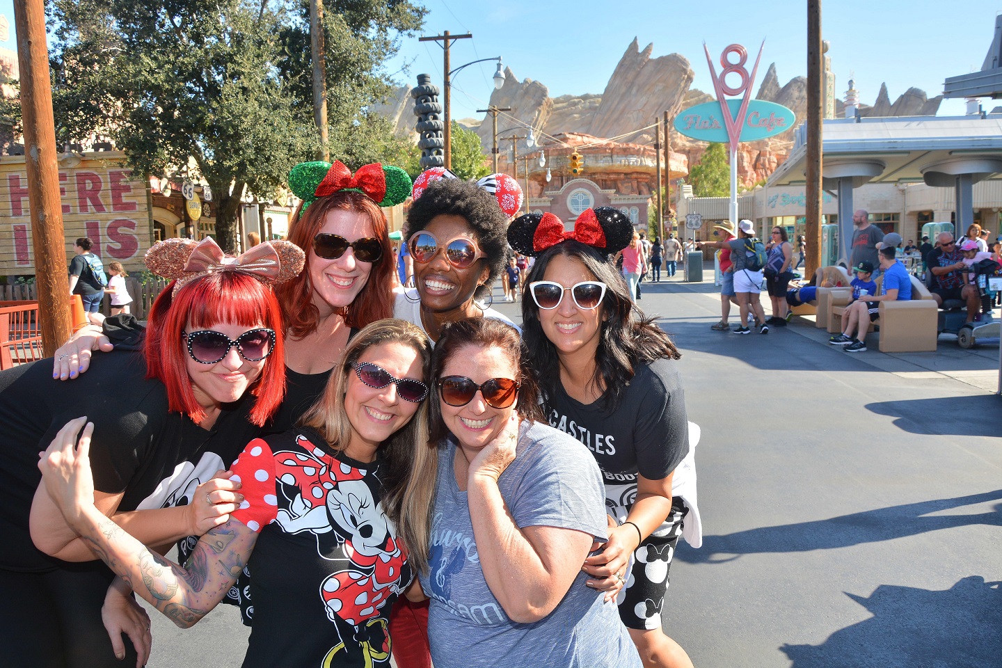 cars land disneyland photopass
