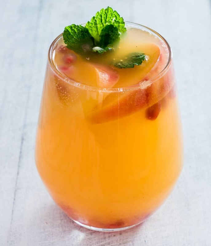 keto peach bellini