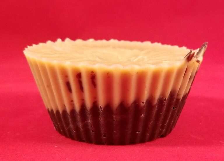 Peanut Butter & Chocolate Tart Keto Fat Bomb Recipe
