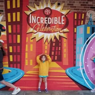 Incredibles Instagram Wall WDW