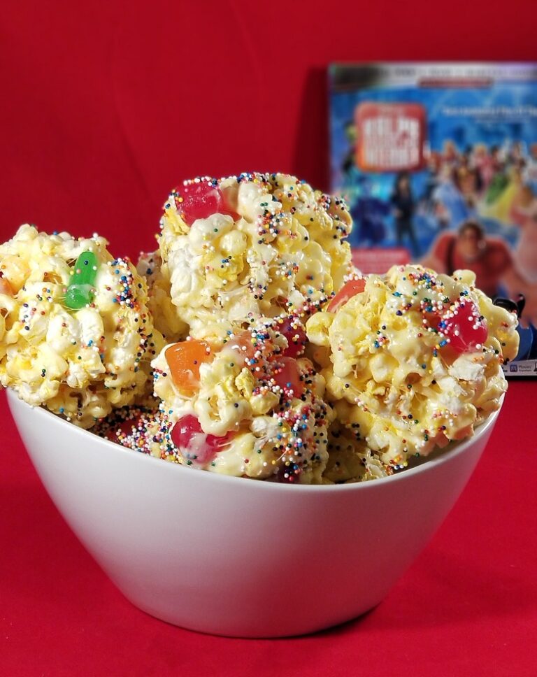 Sugar Rush Popcorn Balls Recipe & Comfy Princess Movie Night!