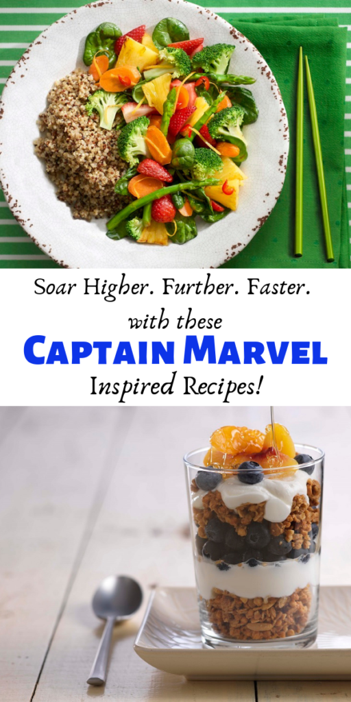 Captain Marvel recipes