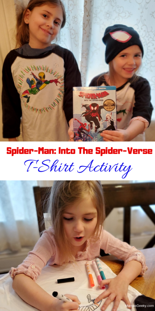 Spider-Man_ Into The Spider-Verse T-Shirt Activity