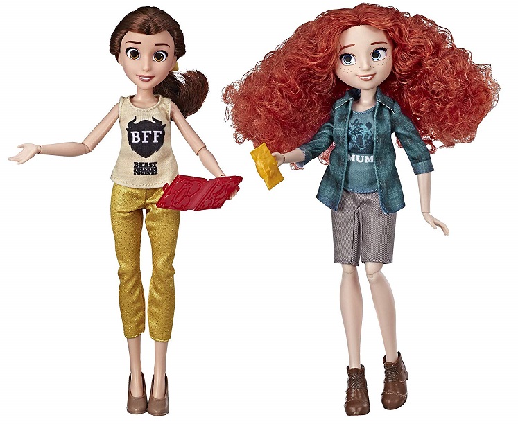 comfy Belle and Merida