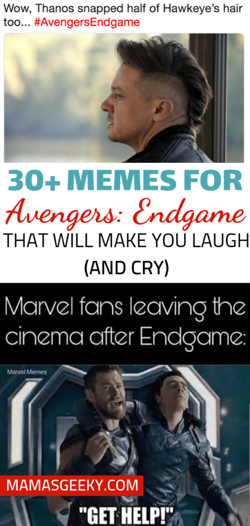 30 Avengers Endgame Memes That Will Make You Laugh Cry