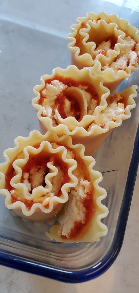meatless monday lasagna roll ups recipe