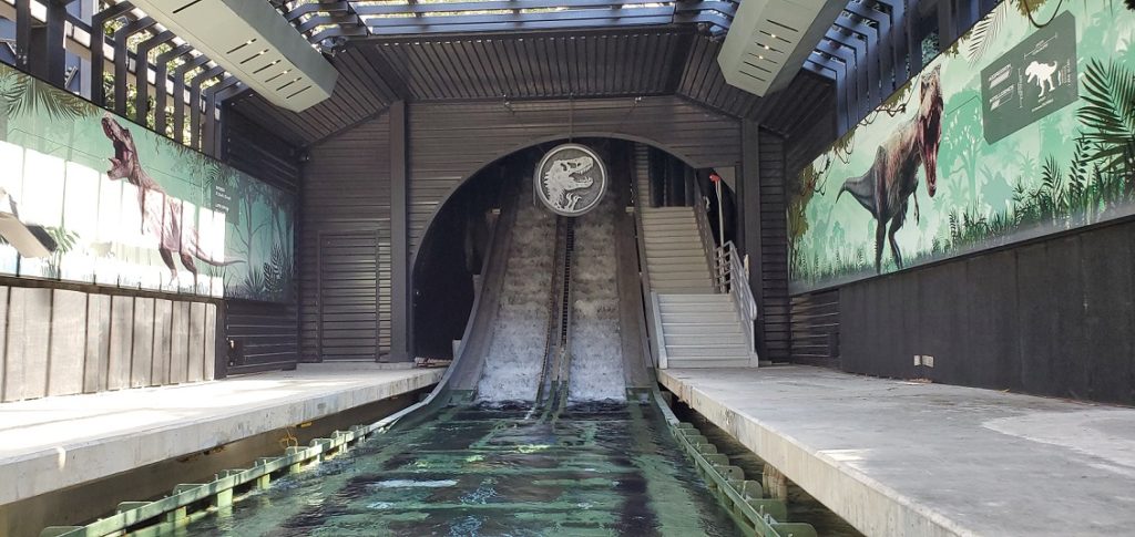 Universal Hollywood Jurassic World The Ride