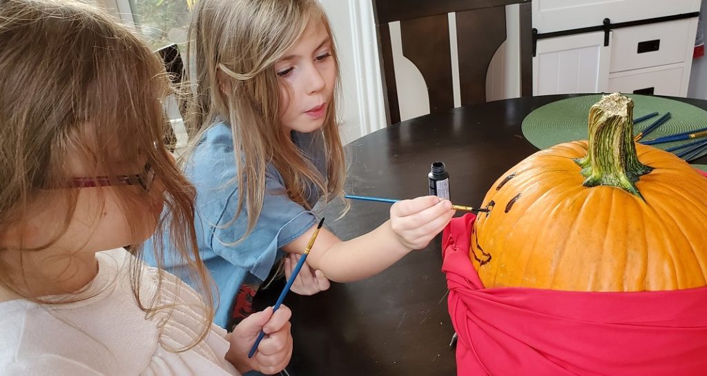 DIY Captain Underpants Pumpkin