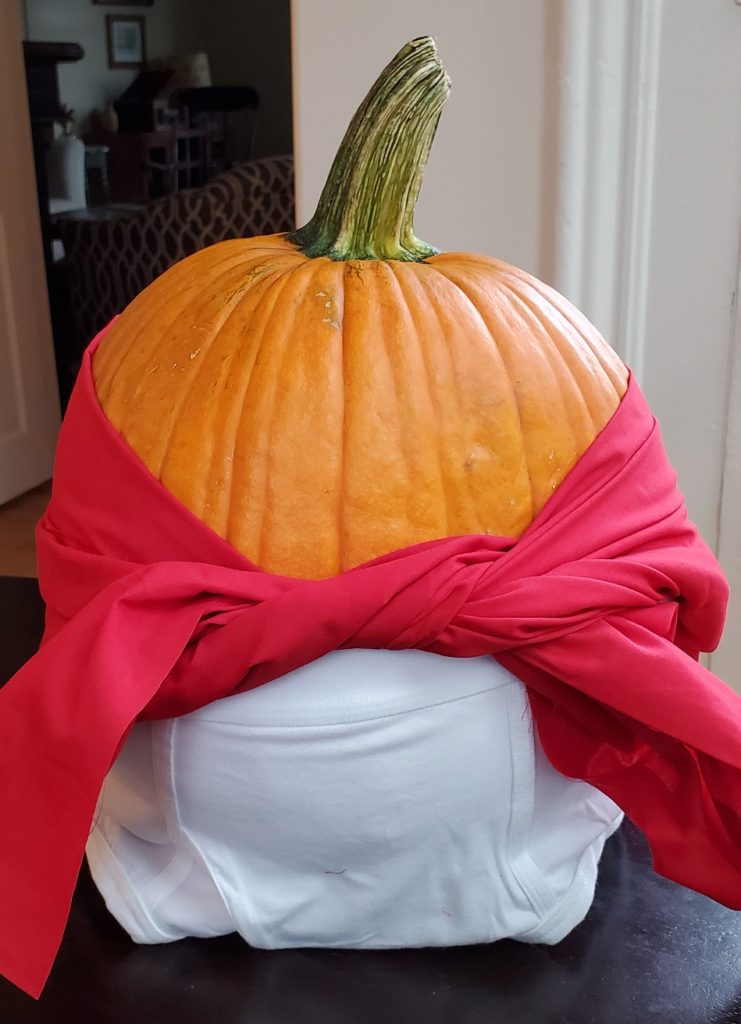 DIY Captain Underpants Pumpkin