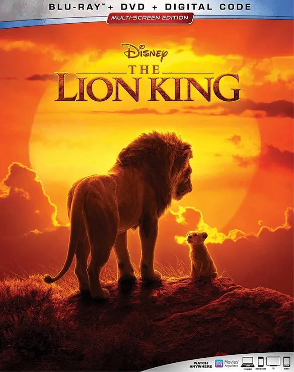 The Lion King live action blu-ray