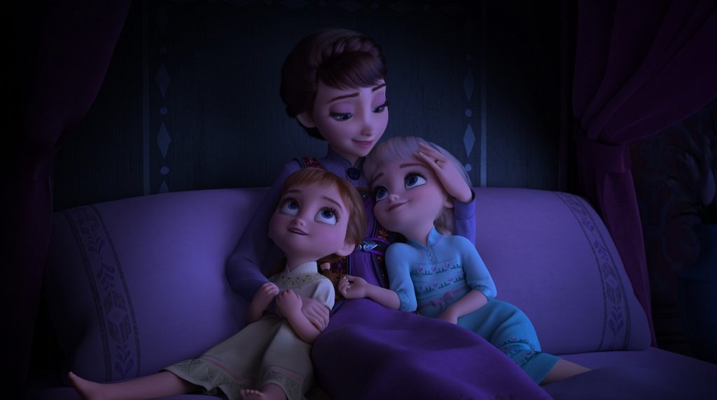 FROZEN 2 young Anna and Elsa