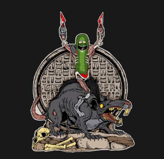 rick and morty shirt