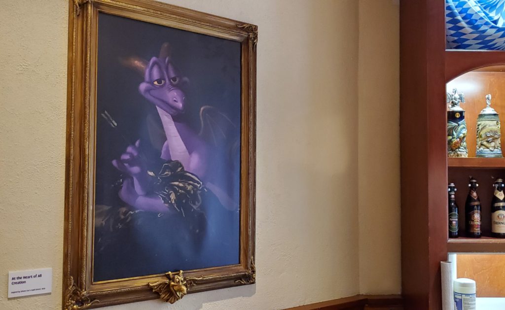 Epcot Festival of the Arts Figment Painting Germany