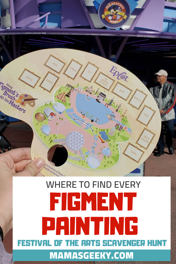 Figment painting scavenger hunt