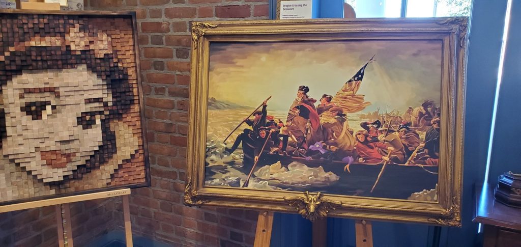 Epcot Festival of the Arts Figment Painting America