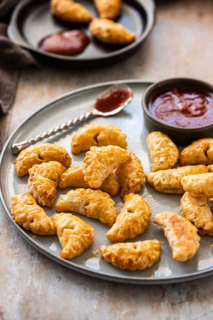 Mini Bacon and Onion Pasties 2