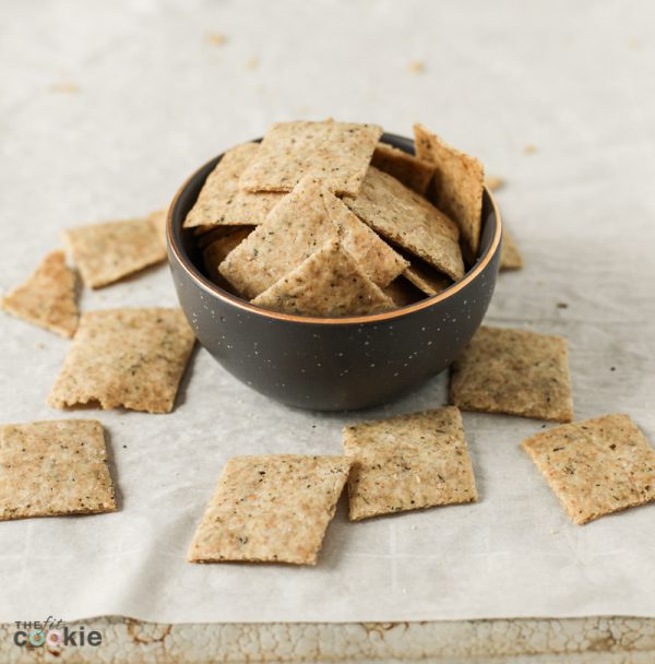 best Garlic Herb Crackers