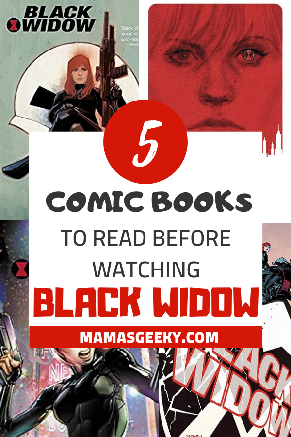 black widow comic books