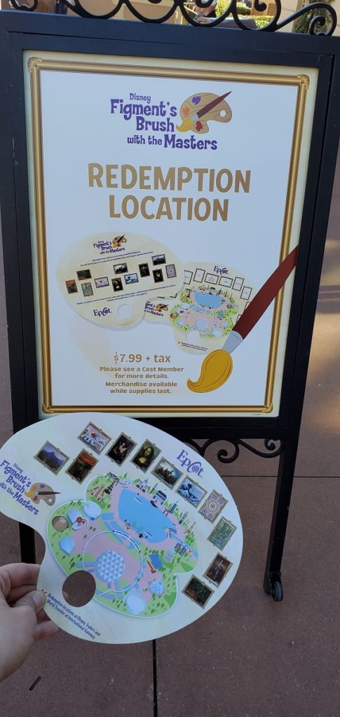 Epcot Festival of the Arts Figment Painting Hunt