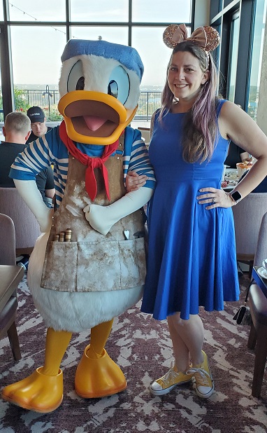 Topolino's Terrace Donald Duck