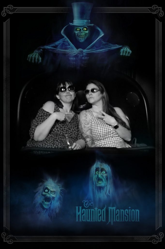 disney ride photo haunted mansion