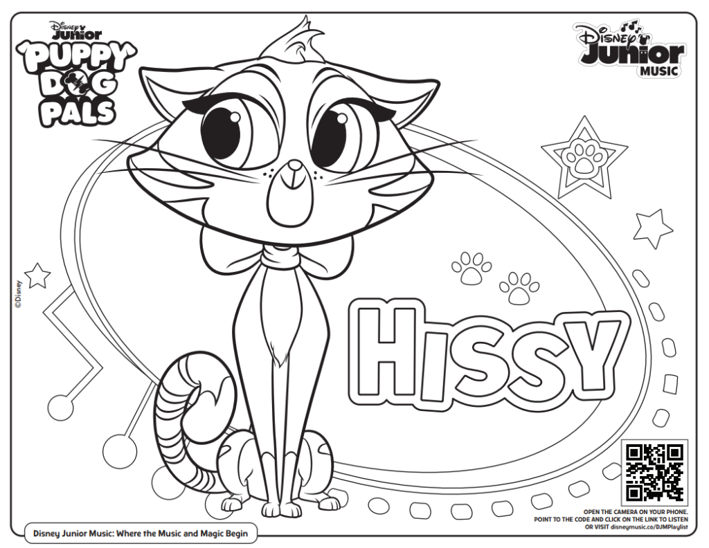 Free Printable Disney Junior Coloring Pages Disney Music Playlists