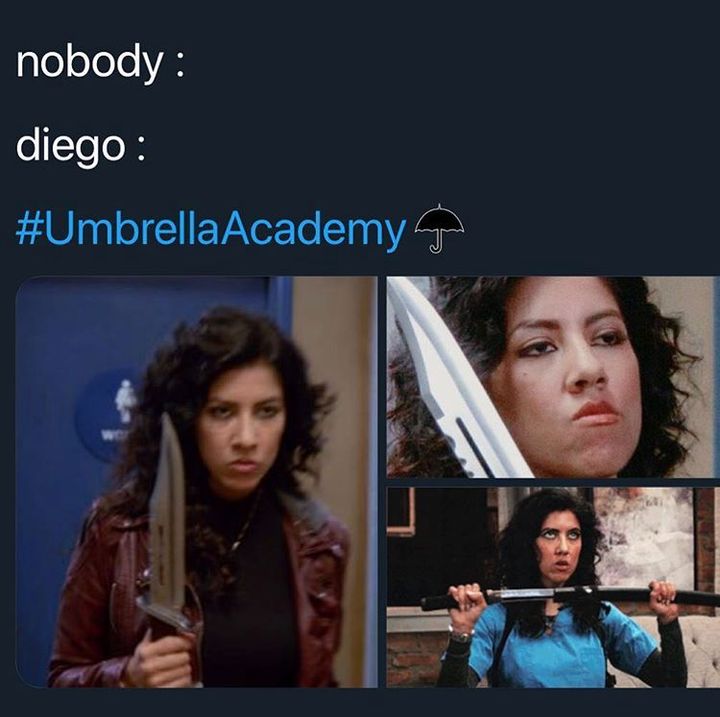 Umbrella Academy Meme Template