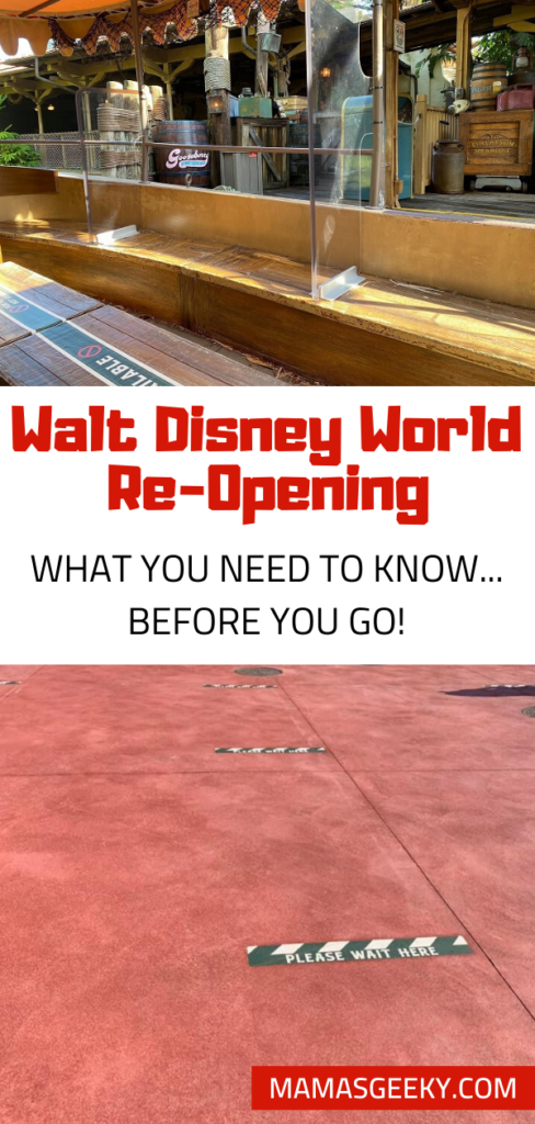 walt disney world re-opening