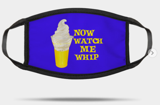 watch me dole whip mask