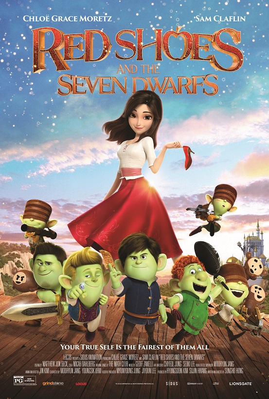 red shoes and the seven dwarfs poster