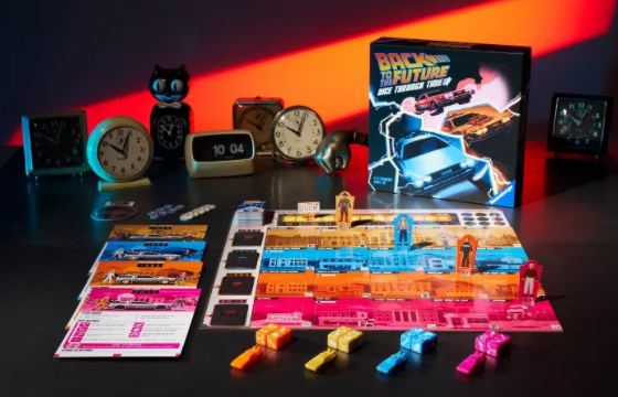 Back to the Future: Dice Through Time Board Game