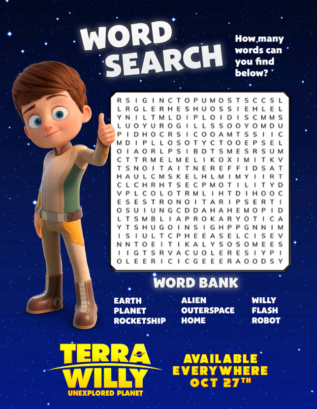 terra willy word search